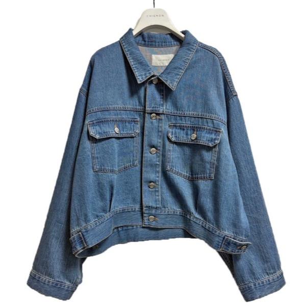 CHIGNON(シニヨン)/ワイドデニムJK