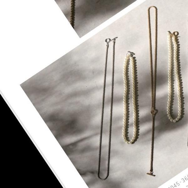 CHIGNON(シニヨン)/マルチWAYパールチェーンネックレス