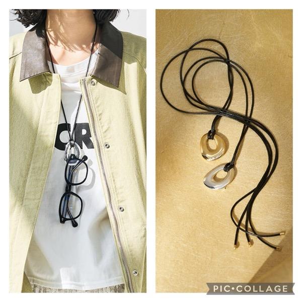 CHIGNON(シニヨン)/オーバルTOPネックレスブローチ