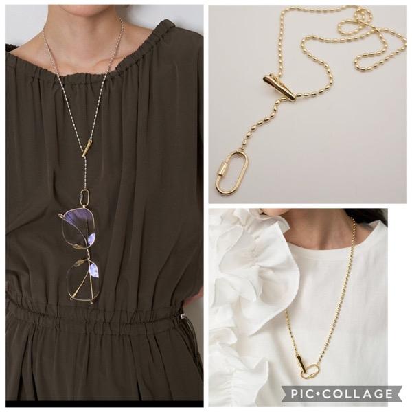 【予約販売】CHIGNON(シニヨン)/オーバルボールチェーンクリップNL(6月上入荷予定)