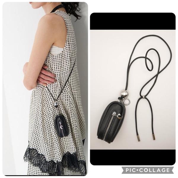 【予約販売】CHIGNON(シニヨン)/ポーチネックレス＆キーホルダー(6月上入荷予定)