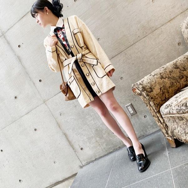 【21800→15260】sister jane(シスタージェーン)/Tie Breakツイードロン...