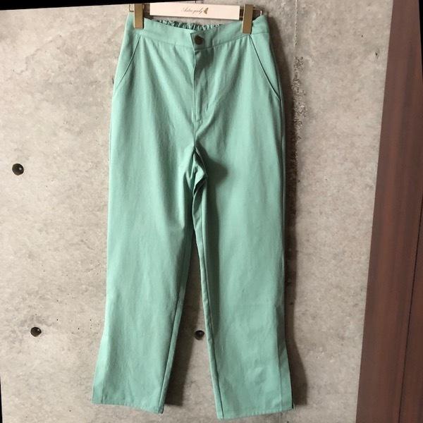 【13000→6500】 Rosiee(ロージー)/裾スリットストレートPT