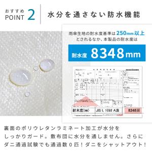 防水シーツ 60×90cm 吸水加工 ミニサイ...の詳細画像5