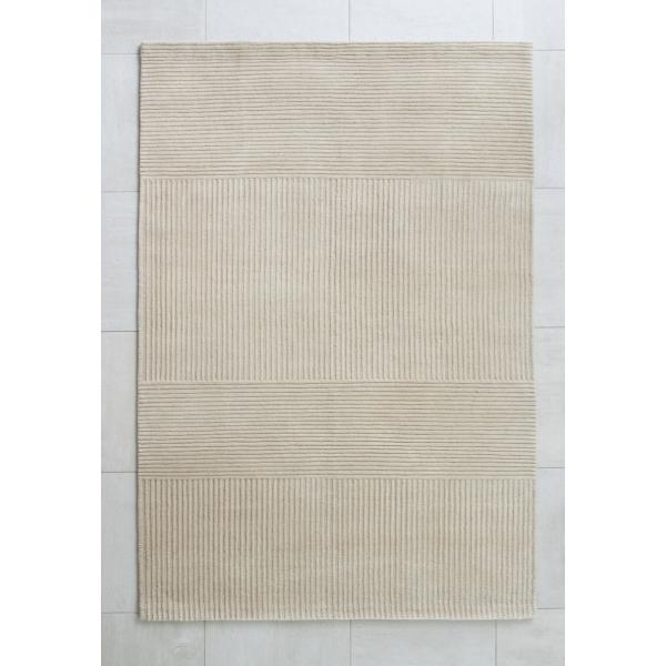 アップ＆ダウン「up&amp;down」　手織りラグ/180×120cm/無染色/ウール/undyed+アン...