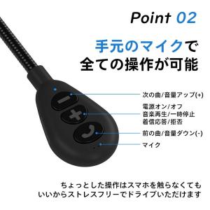 イヤホン バイク インカム バイク用 汎用 ヘ...の詳細画像4