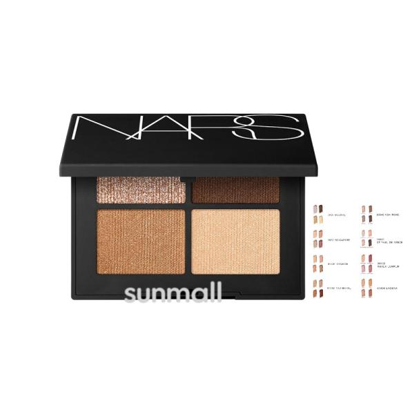 nars ナーズ クワッドアイシャドー 1.2g×4／アイシャドウパレット 正規品 マット メタリッ...