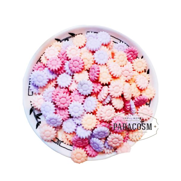 シーリングワックス　ミックス　ライトピンク＆バイオレット　さくらの花びら（約125粒）40ｇ　シーリ...