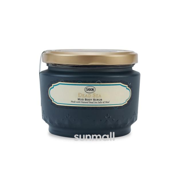sabon サボンブラック ボディスクラブ デッドシー 320g／ボディスクラブ 正規品