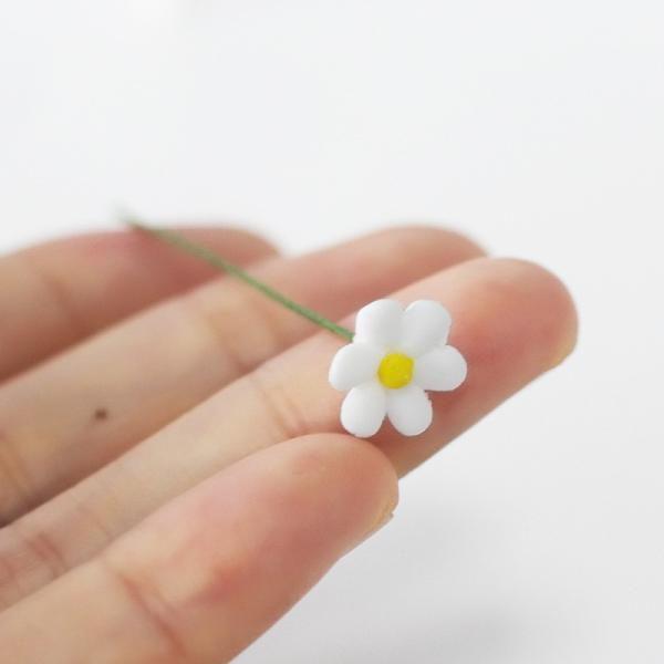 ミニチュア・シミュレーション・フラワー・ワンブロッサム　ミニチュアフラワー　シミュレーション花　 一...