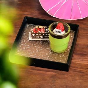 (1点)ミニチュアスイーツカップ(イチゴ抹茶/...の詳細画像2