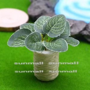 【1点販売】ミニチュア観葉植物 鉢付きフェイク...の詳細画像5