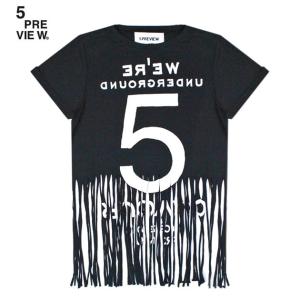 5PREVIEW (ファイブプレビュー) SYBIL FRINGED TEE  - NEW 55 (...