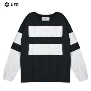 SECOND/LAYER (セカンド レイヤー) SPIRAL LONG SLEEVE T-SHIRT (WHITE