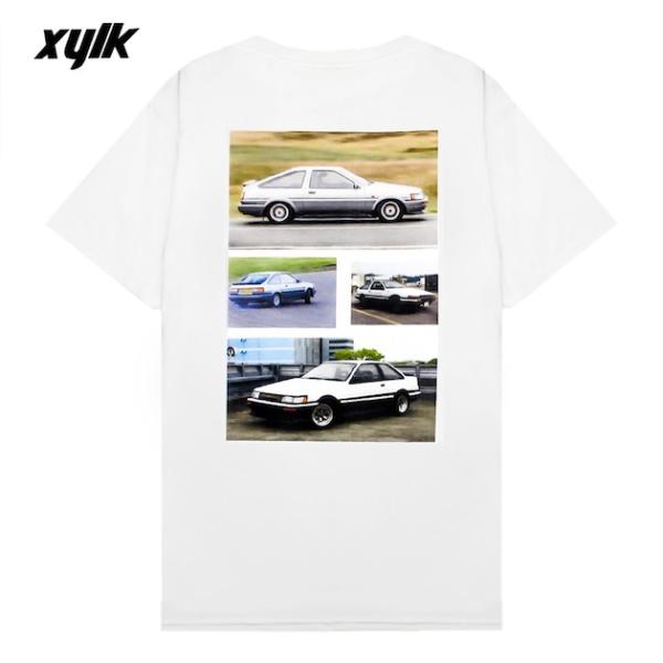 XYLK (シルク) AE86 T-SHIRT (WHITE) [Tシャツ/カットソー/ハチロク/グ...