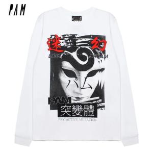 P.A.M. / PERKS AND MINI (パム / パークス アンド ミニ) LOST DREAMS LS TEE (WHITE) [ロングスリーブ/Tシャツ/トップス/グラフィック/UNISEX] [ホワイト]｜uneekbasemnt