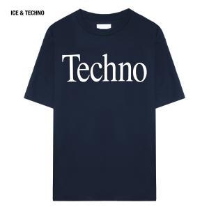 ICE & TECHNO (アイス アンド テクノ) TIMES TECHNO TEE (NAVY) [T