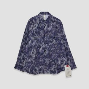 SHINYA KOZUKA ブラウン ポロシャツ SHINYAKOZUKA [ HIS SHIRT ] BROWNY BLUE | ロイド・エフ