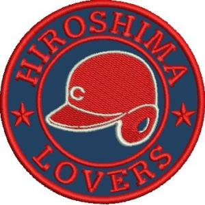 広島東洋カープ 刺繍ワッペン HIROSHIMA C (H-0014) カープユニフォーム CARP 広島東洋カープ カープ女子 応援歌 刺繍 メール便 アイロン接着