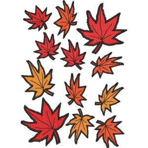 広島カープ 刺繍ワッペン もみじ 12枚 (SS-0003) カープユニフォーム CARP 広島東洋...