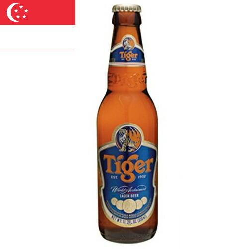 タイガービール/Tiger Gold Medal Beer ビン・瓶 シンガポール ビール 330m...