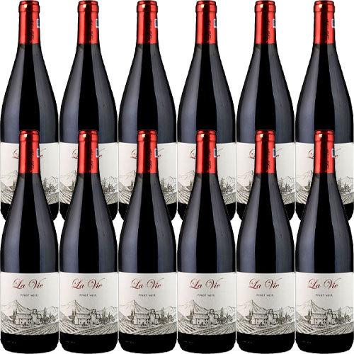 【送料無料】12本セット/1箱 ラ・ヴィ・ピノ・ノワール[2023]ドメーニレ・サハティーニ 赤 7...