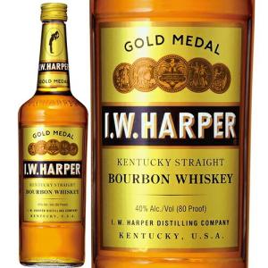 【正規品】I.W.ハーパー ゴールドメダル/I.W. Harper ビン・瓶 アメリカ  700ml 40.0% バーボンウイスキー ハイボールにおすすめ｜unibiswine