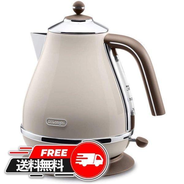 KBOV1200J-BG 電気ケトル DeLonghi デロンギ アイコナ・ヴィンテージ コレクショ...