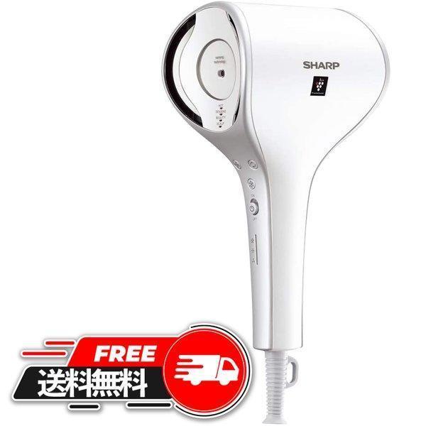 シャープ ヘアドライヤードレープフロー プラズマクラスター 搭載 ホワイト IB-WX1-W 家電 ...