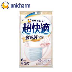 超快適マスク 息ムレクリアタイプ ふつう6枚 ユニ・チャーム公式
