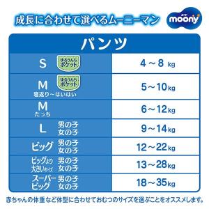moony パンツ ムーニーマン 寝返り はい...の詳細画像5