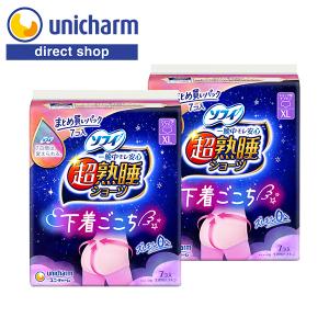 ソフィ 超熟睡ショーツ XL 7コ入×2セット ユニ・チャーム公式ショップ｜unicharm-yp