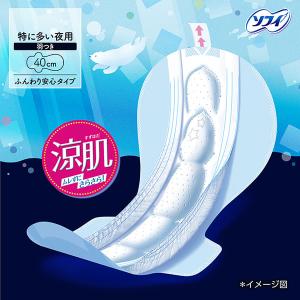 ソフィ 超熟睡ガード 涼肌 400 羽つき 1...の詳細画像1
