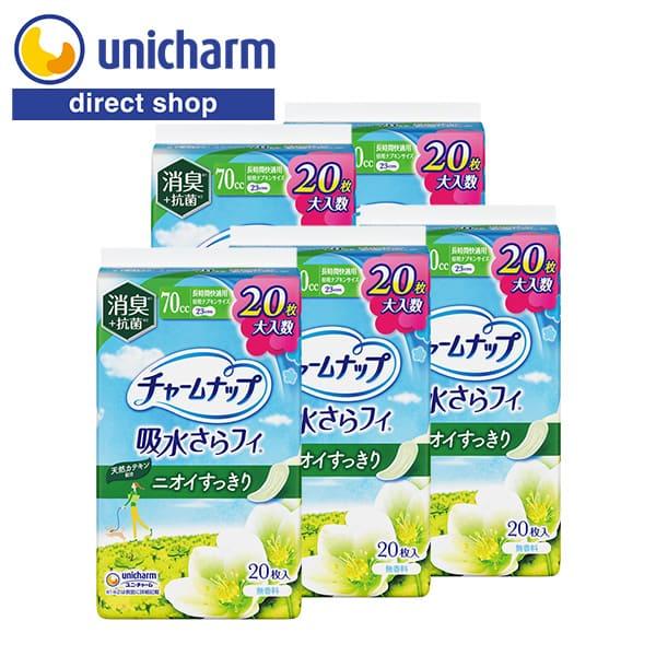 チャームナップ長時間快適用消臭タイプ 20枚×5袋 ユニ・チャーム公式ショップ