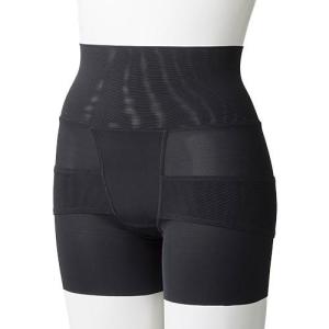 犬印 マタニティ ハイウエスト骨盤ガードル ブラック