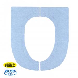 サンコー おくだけ吸着 便座シート 消臭すきまなしベンザシート BL KD-67