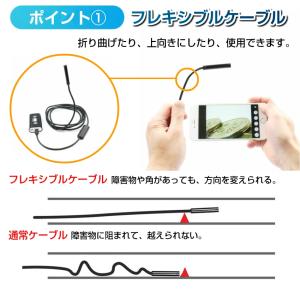 wifi ワイヤレス 内視鏡 カメラ 1200...の詳細画像4