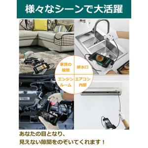 内視鏡カメラ ファイバースコープカメラ LED...の詳細画像2