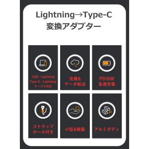 ライトニング type-c 変換アダプター 2...の詳細画像1