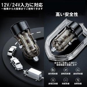 60W シガーソケット iPhone17 充電...の詳細画像5