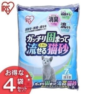 IRIS OHYAMA（アイリスオーヤマ） 猫砂 ねこ砂 1週間取り替えいらず