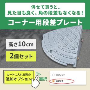段差プレート 約10cm 幅約90cm プラス...の詳細画像1