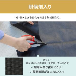防草シート 10m 1×10m アイリスオーヤ...の詳細画像3