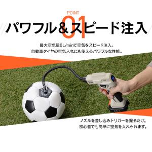 エアーコンプレッサー 電動空気入れ コンプレッ...の詳細画像2