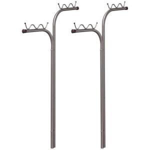 アイリスオーヤマ ベランダ用竿かけ BS-2 物干し竿かけ 竿掛け IRIS OHYAMA 竿掛け 竿かけ 単品 ベランダ用竿かけ 物干し用竿