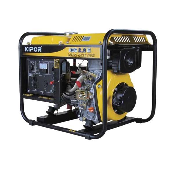 ディーゼルエンジン発電機50 KDE2.0E (50Hz) キプロ