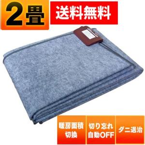 ホットカーペット 本体 2畳 電気カーペット 暖房器具 カーペット ラグ 暖房 HT-20NP 三京 (D)