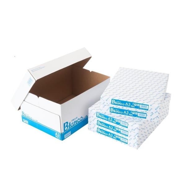 コピー用紙 A3  2500枚 ホワイト (500枚×5冊) 大王製紙 (D)