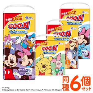 GOO.N グーン テープ S (4〜8kg) 104枚 まっさらさら通気 大王