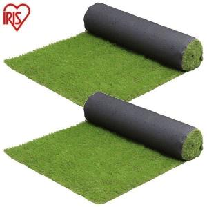 IRIS OHYAMA 人工芝 2m ロール 幅2m 2個セット 2m×10m 芝丈30mm